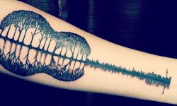 The Tattoo that plays back pre-recorded Audio