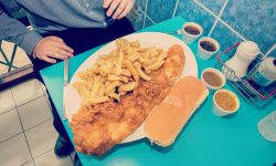 Chippy owner says he serves the UK’s largest portion of Fish ‘n Chips